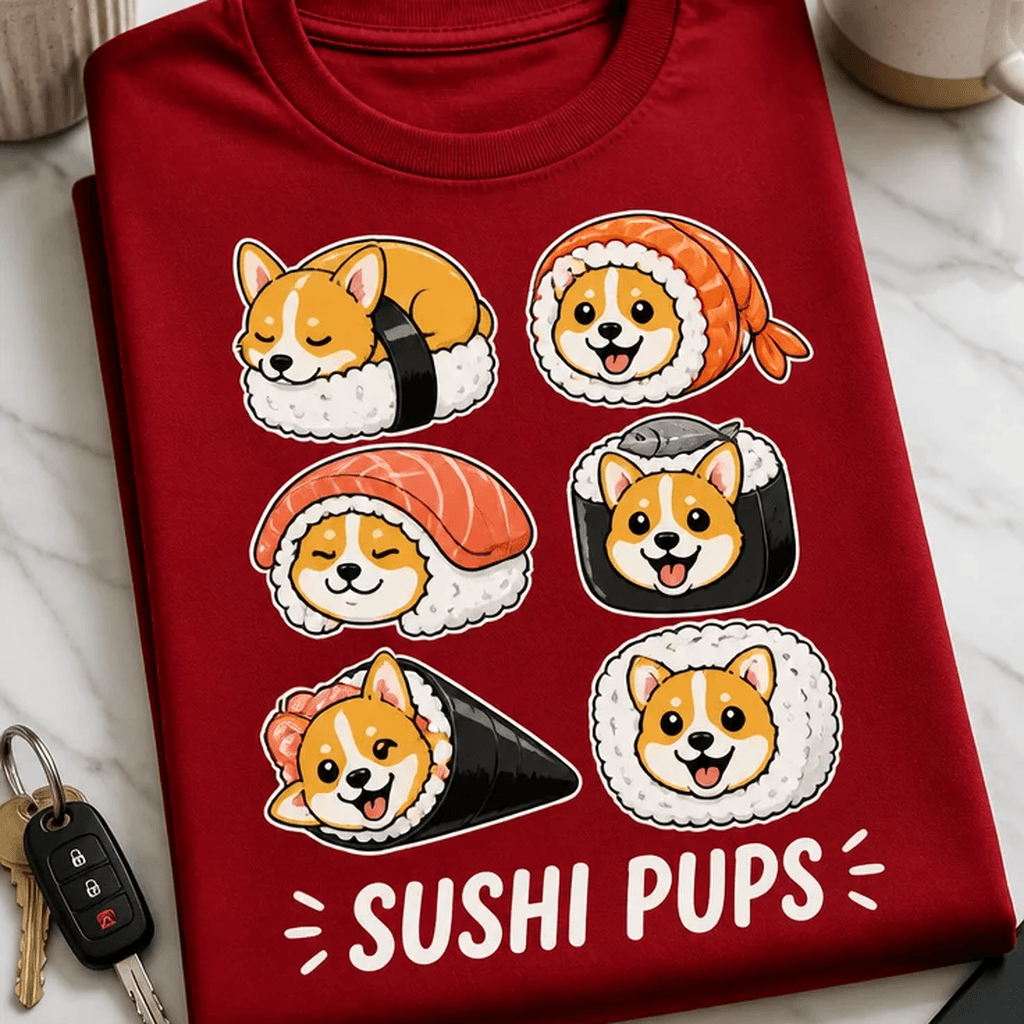 Majica za ljubitelje psov - sushi kuža