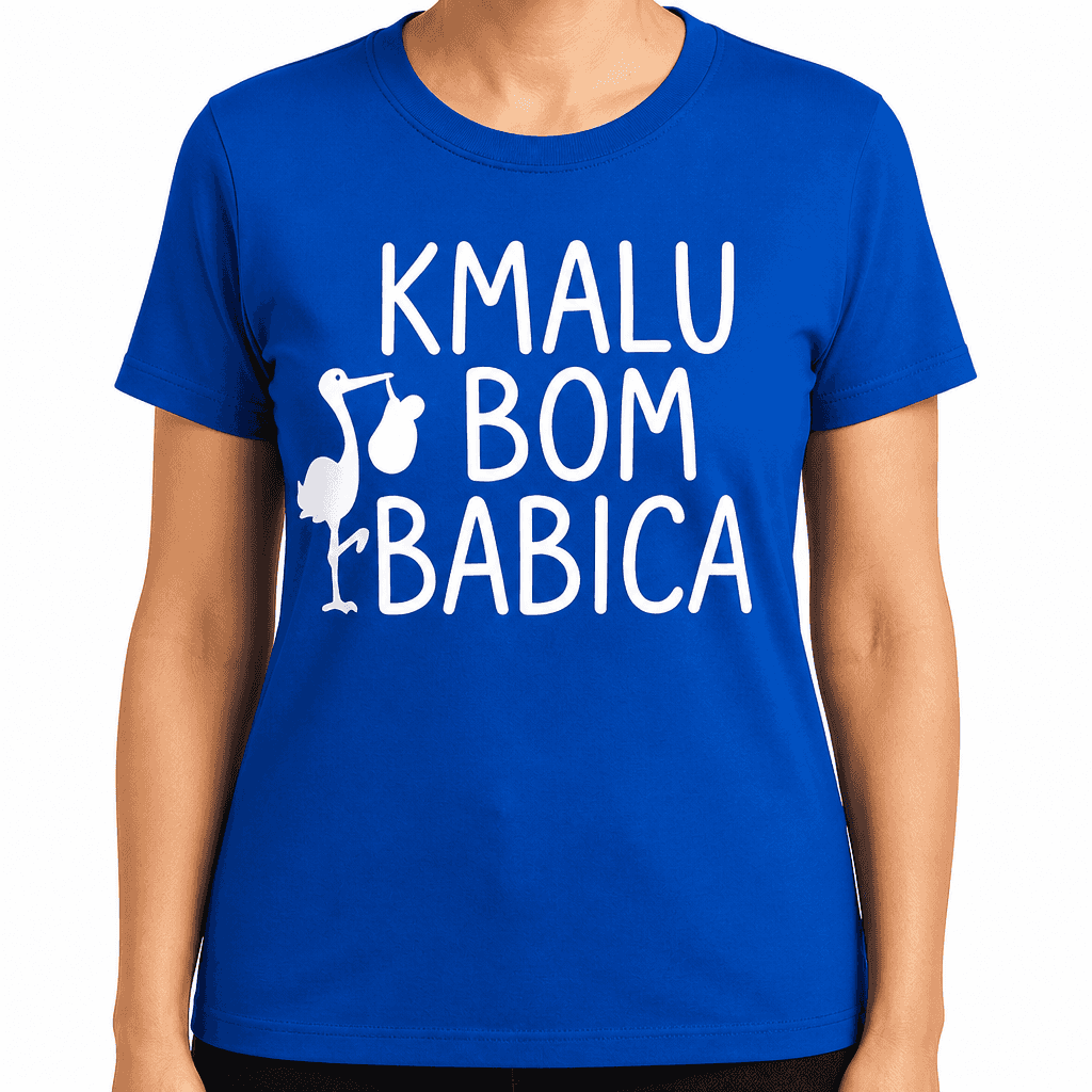 Smešna majica KMALU BOM BABICA vol1