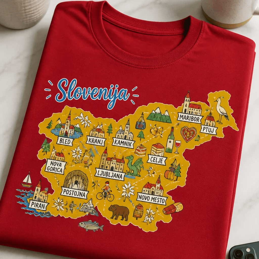 Majica za ljubitelje Slovenije - Slovenija