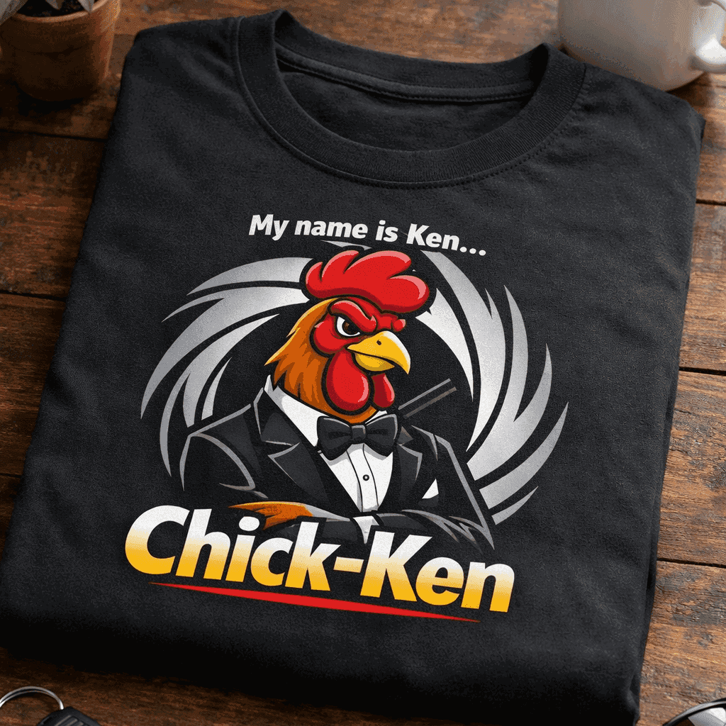 Majica my name is ken… chick-ken