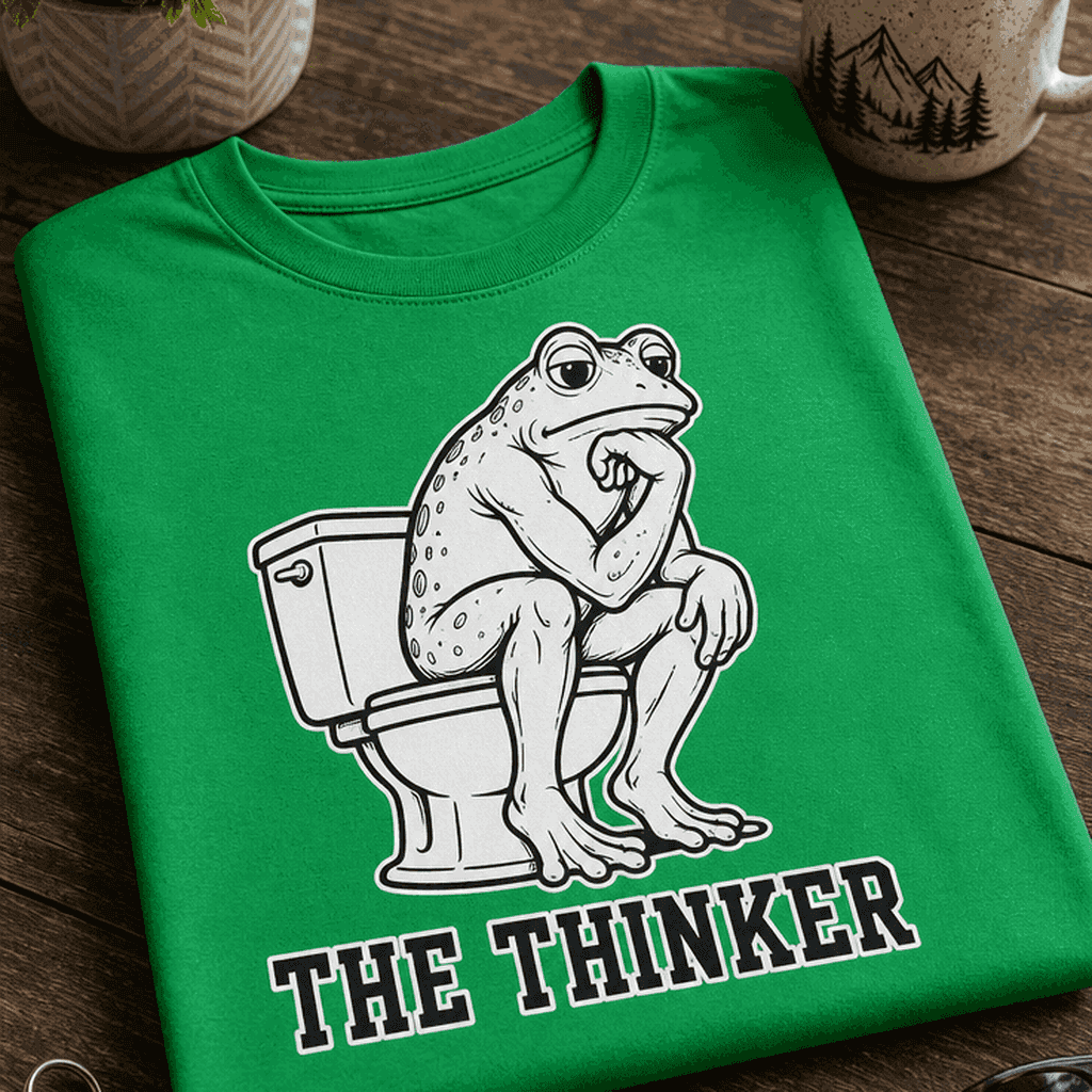 Majica za ljubitelje suhega humorja - The thinker