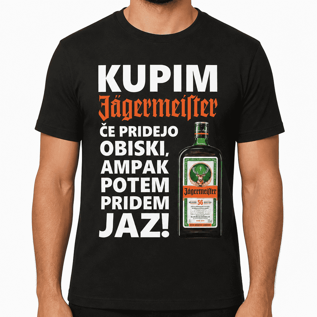 Smešna majica kupim Jägermeister