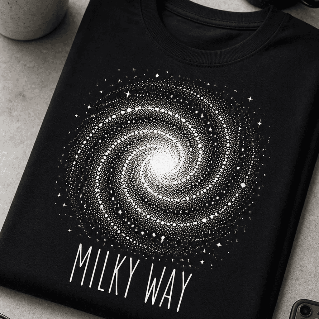 Majica za ljubitelje vesolja - MILKY WAY