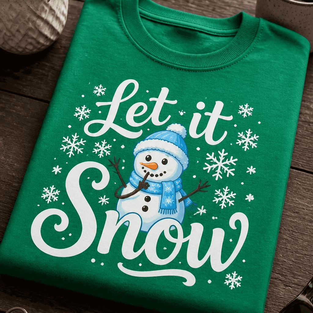 Majica za ljubitelje zime - Let it Snow