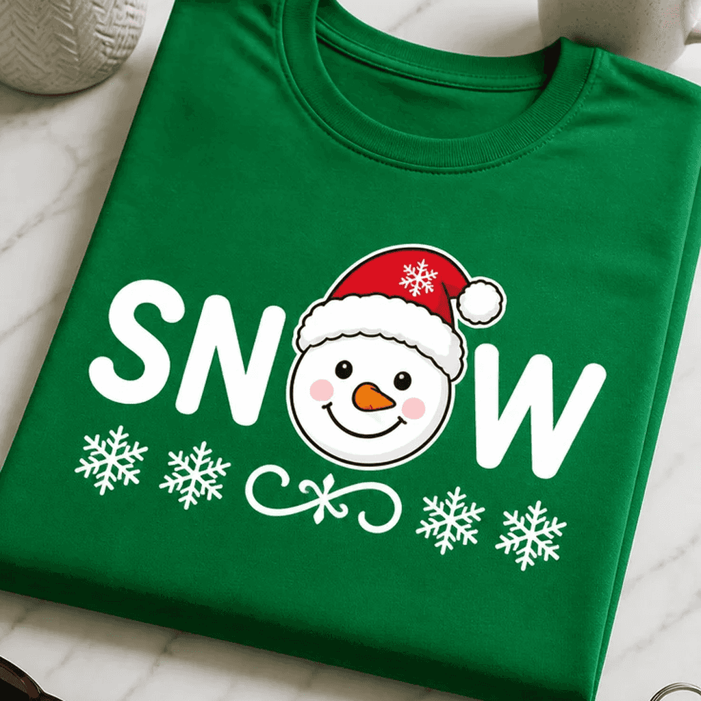 Majica za ljubitelje zime in božičnega vzdušja - SNOW