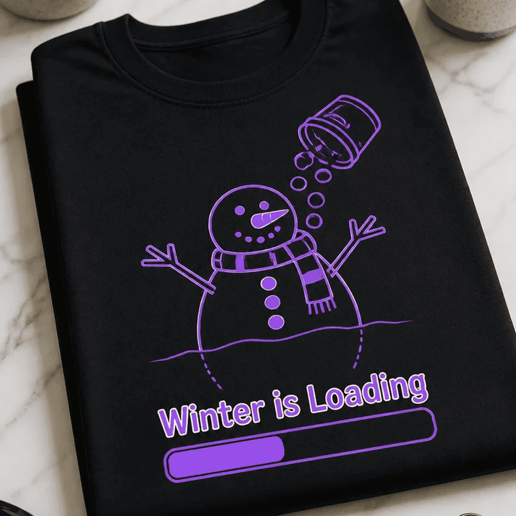 Majica za ljubitelje zime - Winter is Loading
