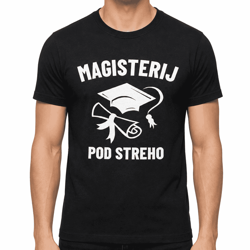 Smešna majica MAGISTERIJ POD STREHO