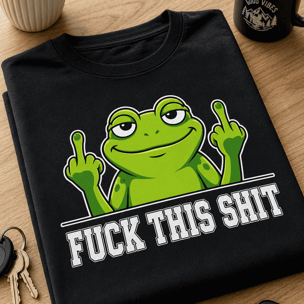 Majica za ljudi s sarkastičnim odnosom - FUCK THIS SHIT