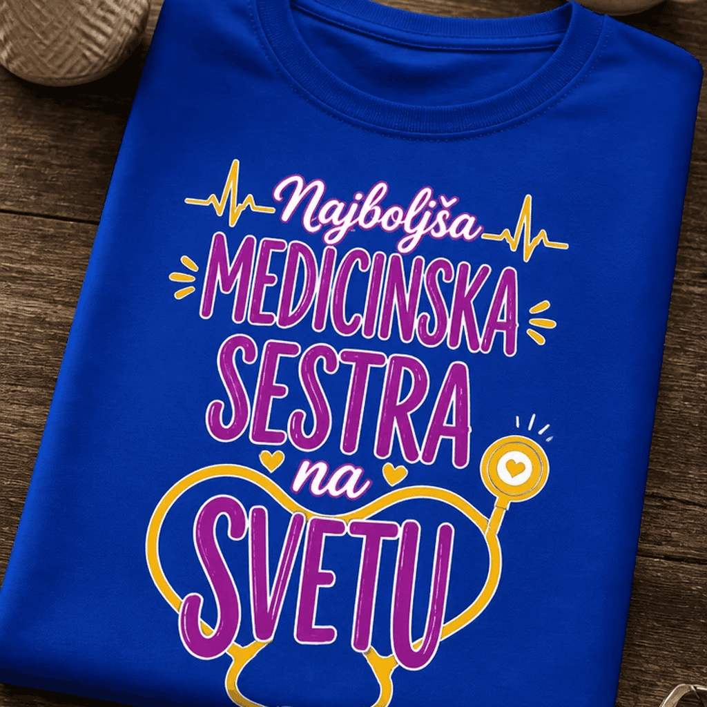 Majica najboljša medicinska sestra na svetu