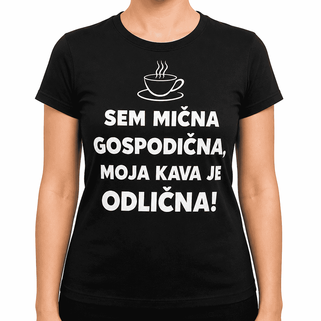 Smešna majica Mična gospodična