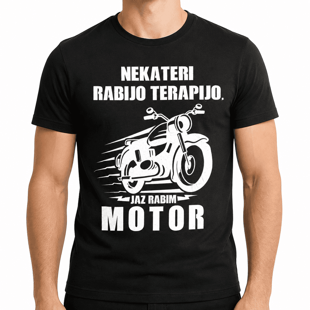 Smešna majica motor terapija