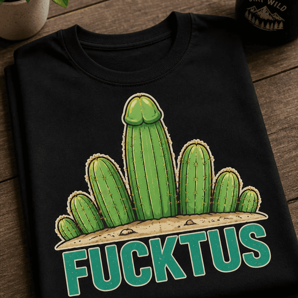 Majica za odrasle z nagajivim humorjem - FUCKTUS