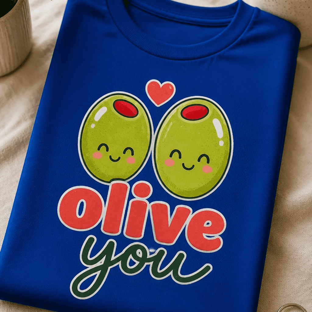 Majica za pare - olive you