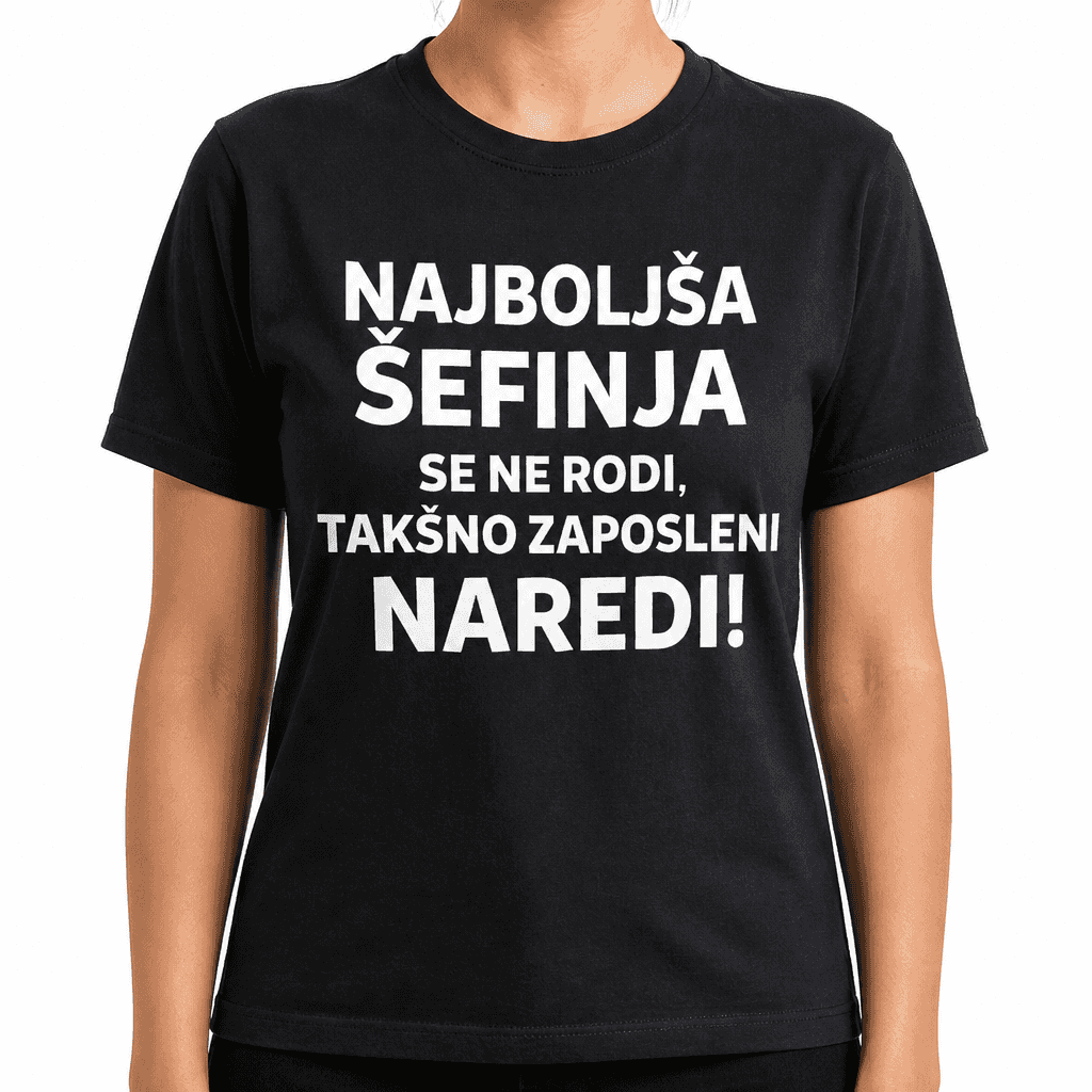 Smešna majica Najboljša šefinja
