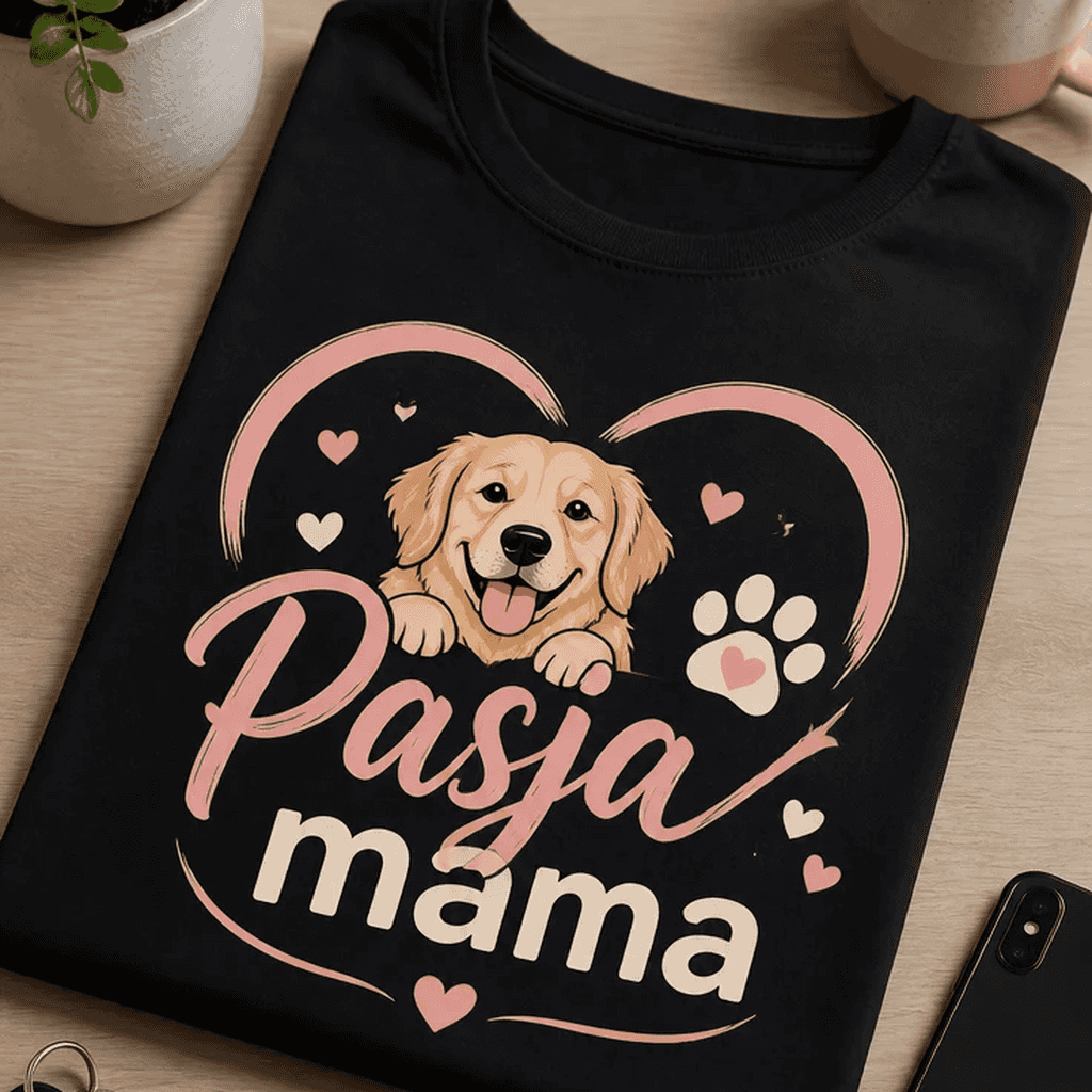 Majica za pasjo mamo: Pasja mama