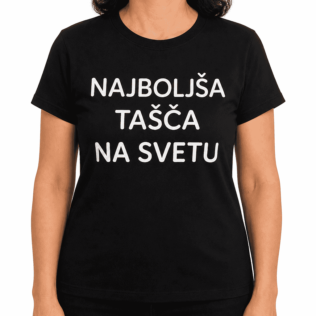 Smešna majica najboljša tašča na svetu