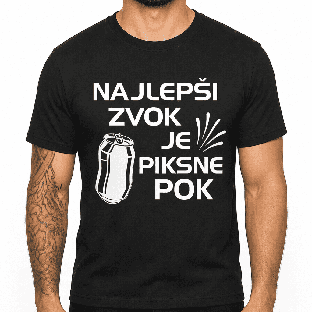 Smešna majica najlepši zvok je piksne pok