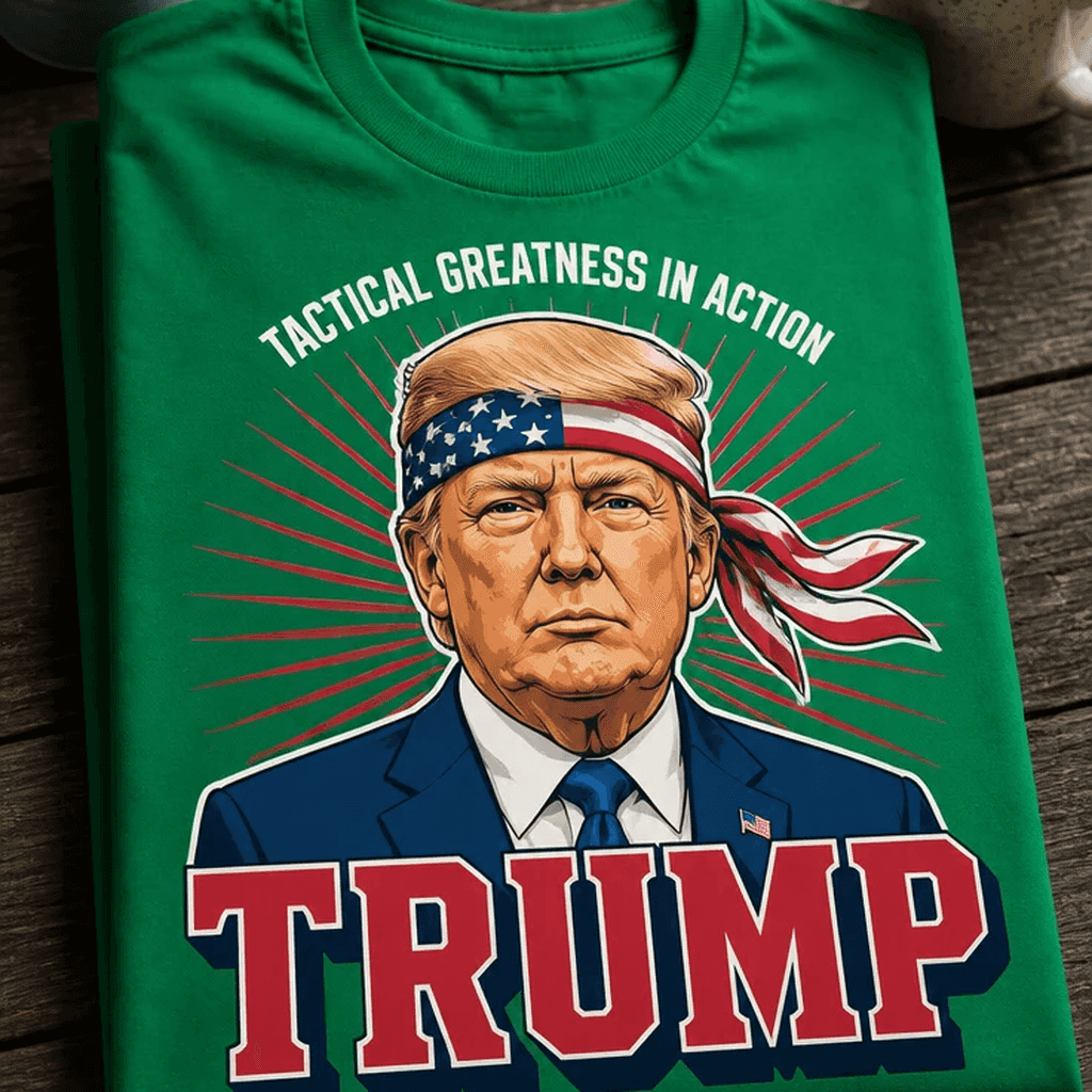 Majica za politično provokativne tactical greatness Trump