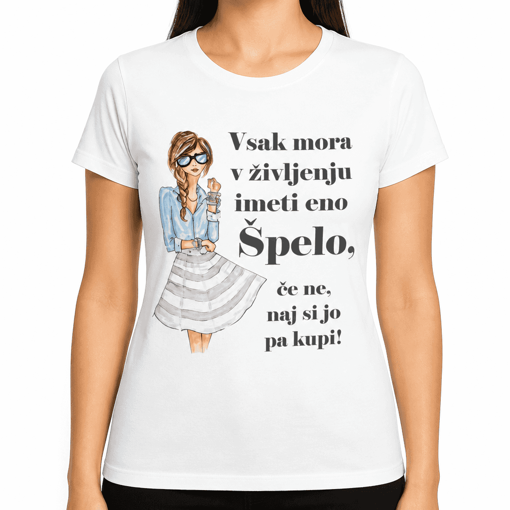 Smešna majica naj si jo kupi (ime po želji)