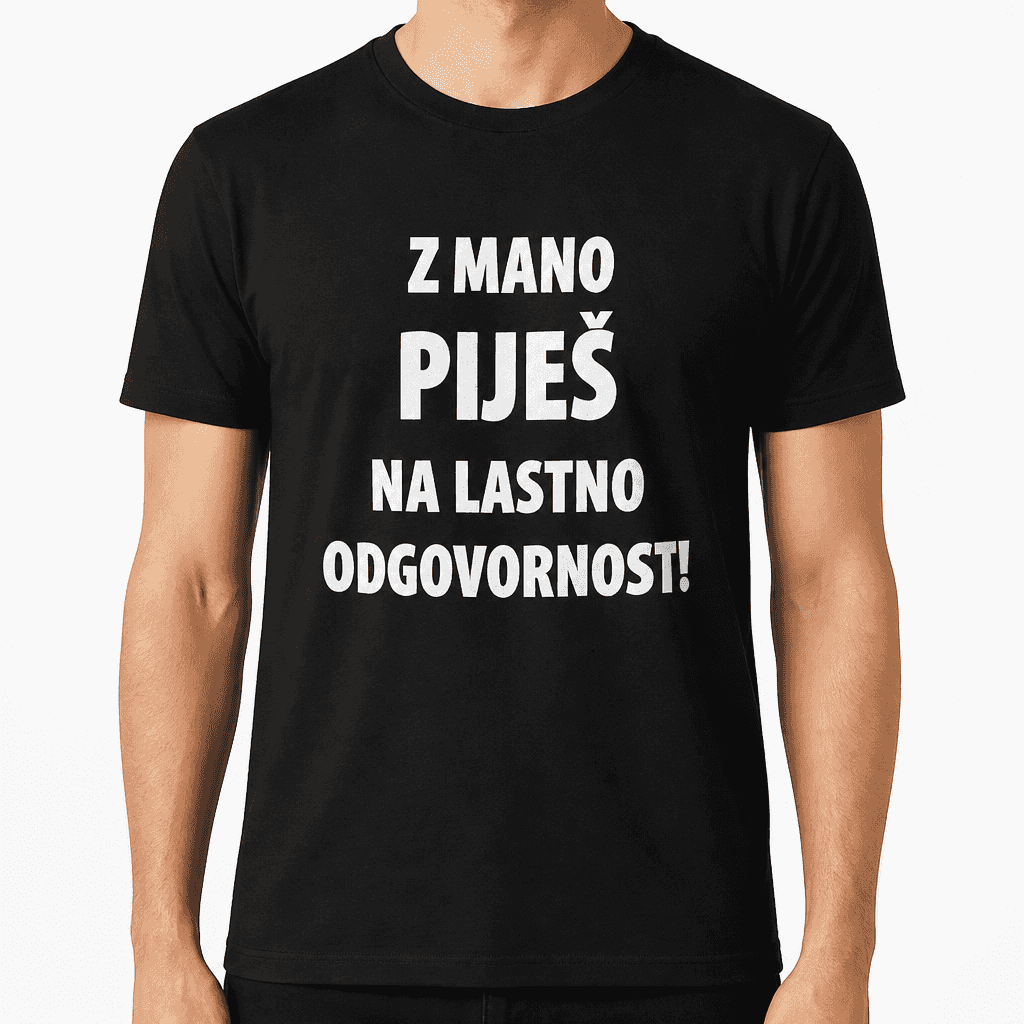 Smešna majica na lastno odgovornost