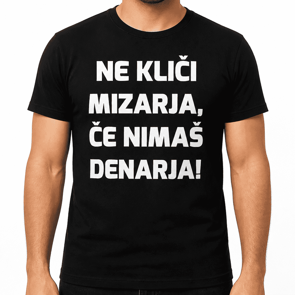 Smešna majica ne kliči mizarja