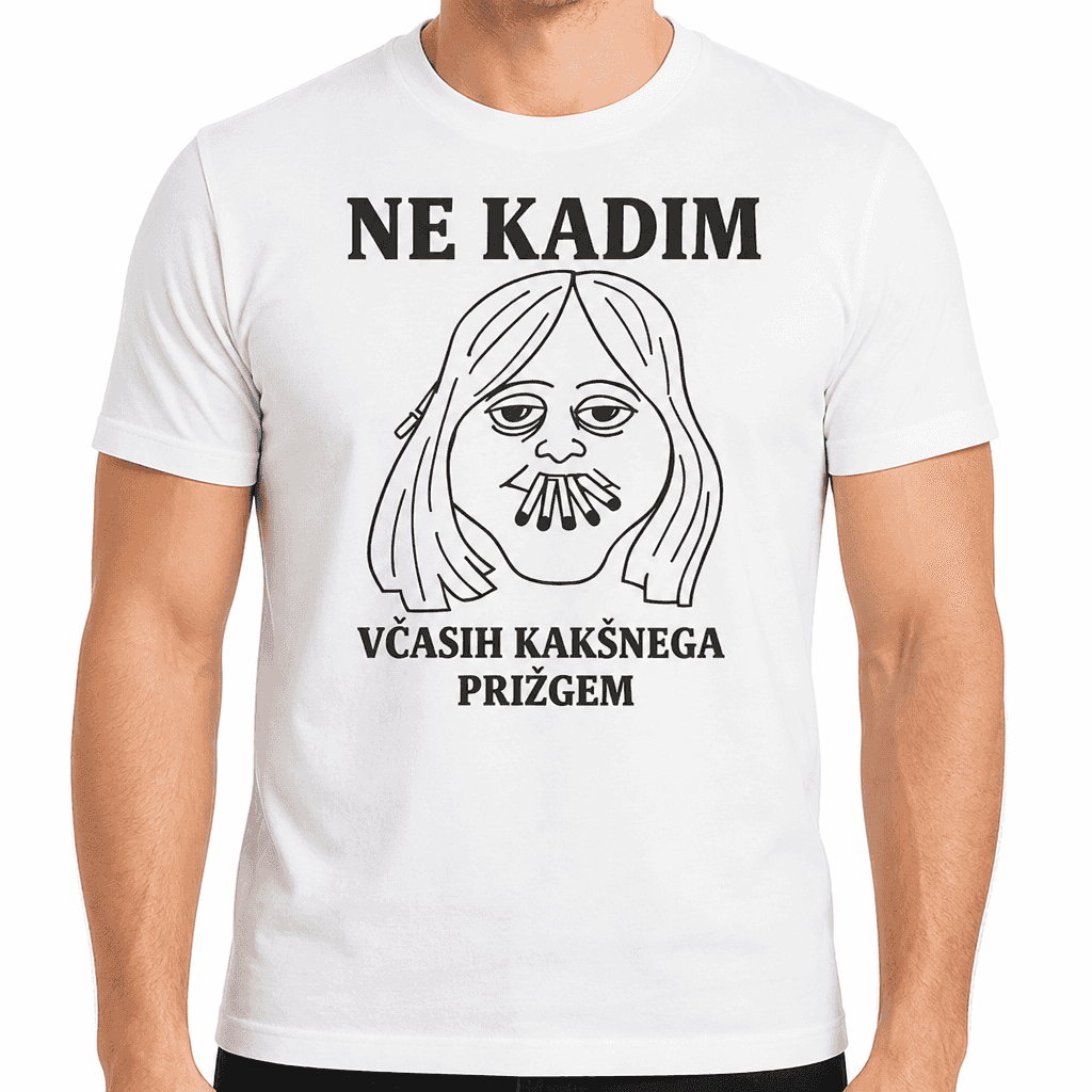 Smešna majica ne kadim