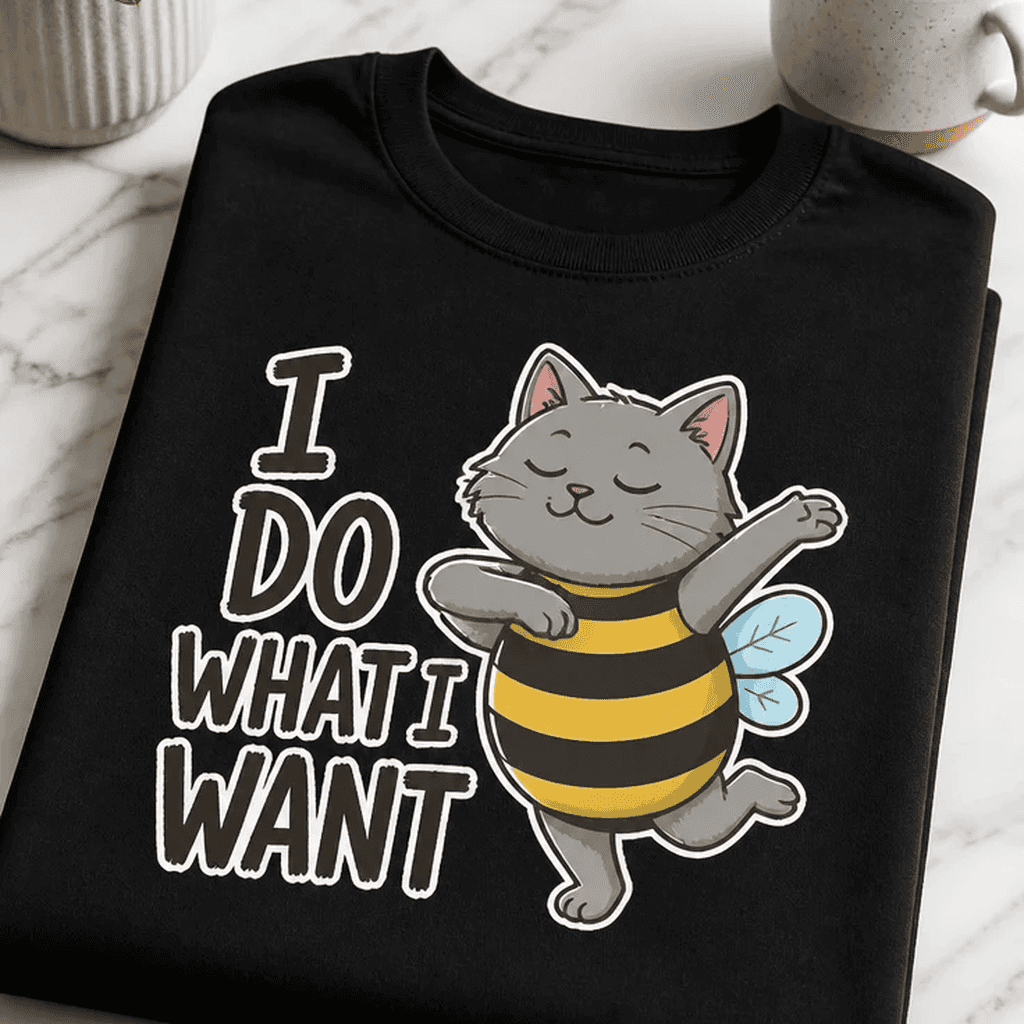 Majica za samozavestne ljubitelje mačk - I DO WHAT I WANT