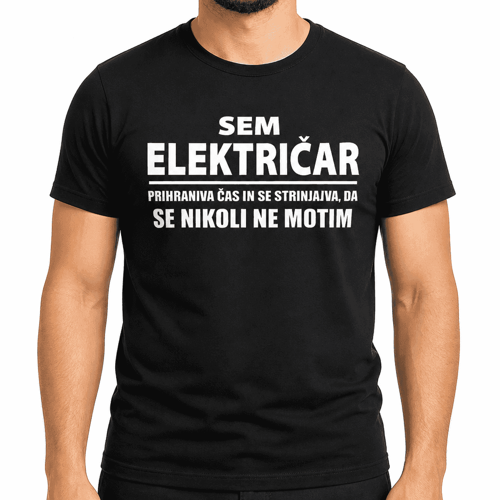 Smešna majica nikoli se ne motim