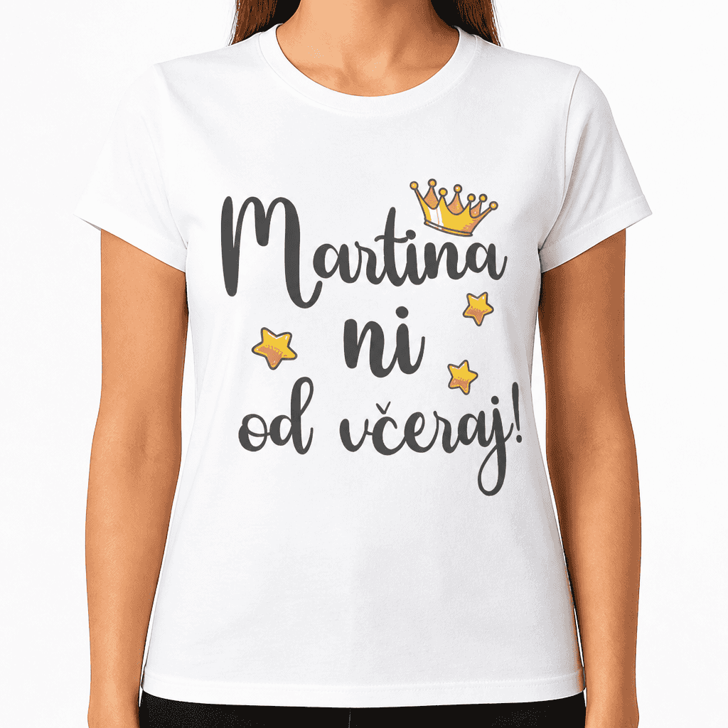 Smešna majica ni od včeraj (ime po želji)