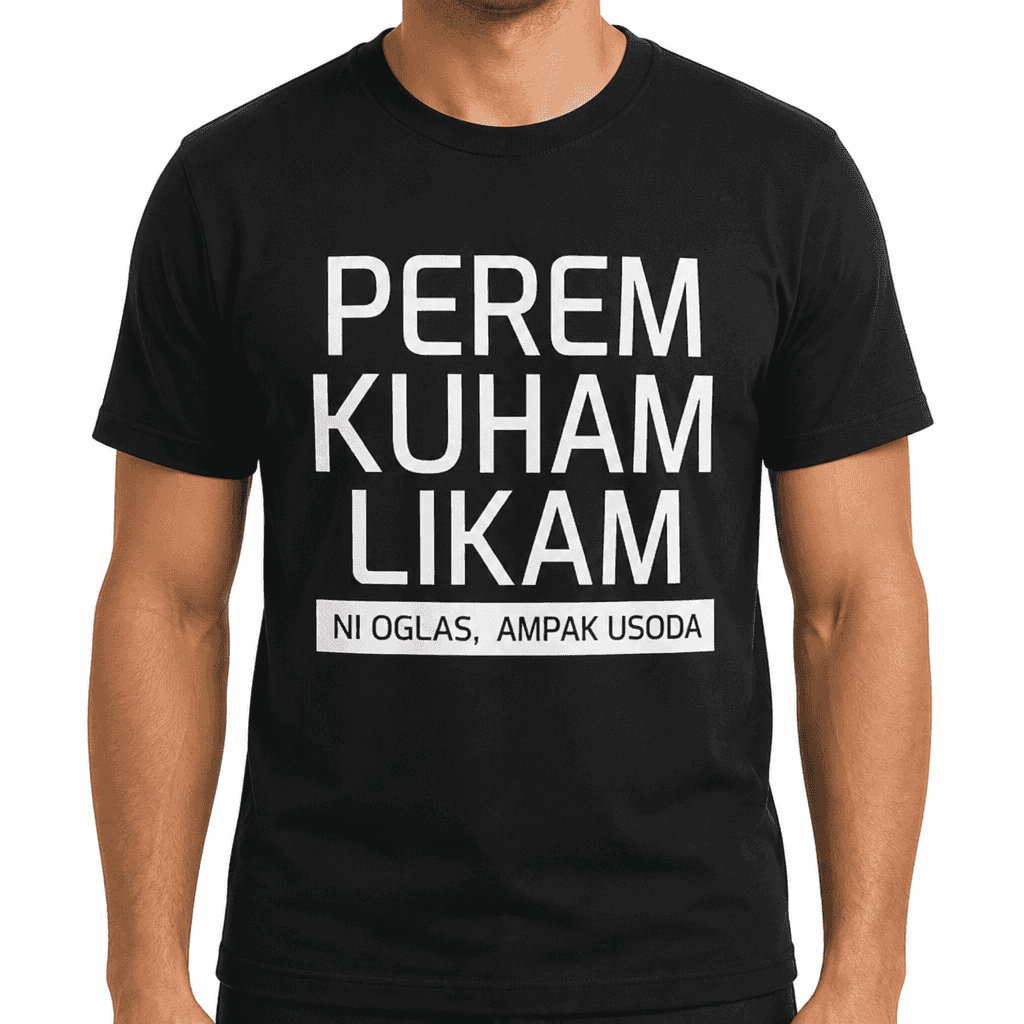 Smešna majica ni oglas ampak usoda