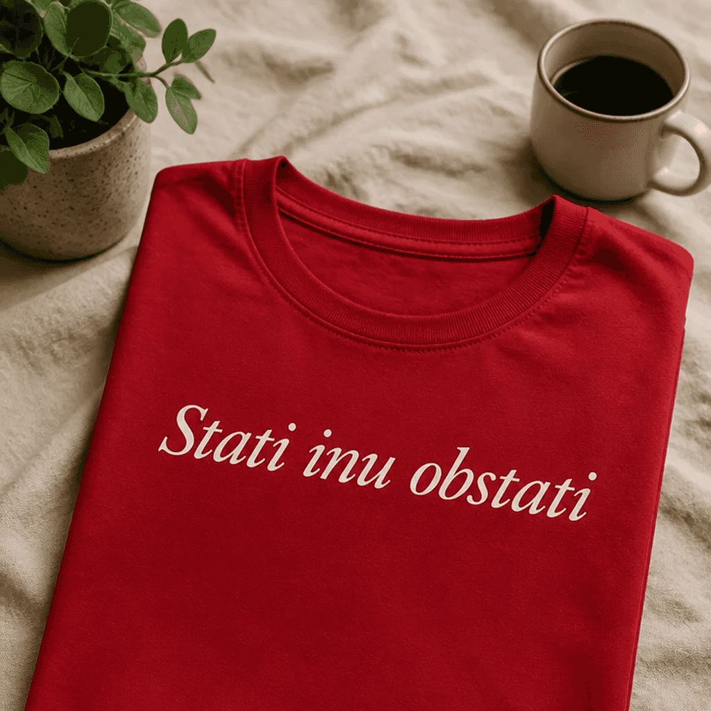 Majica za Slovence - Stati inu obstati