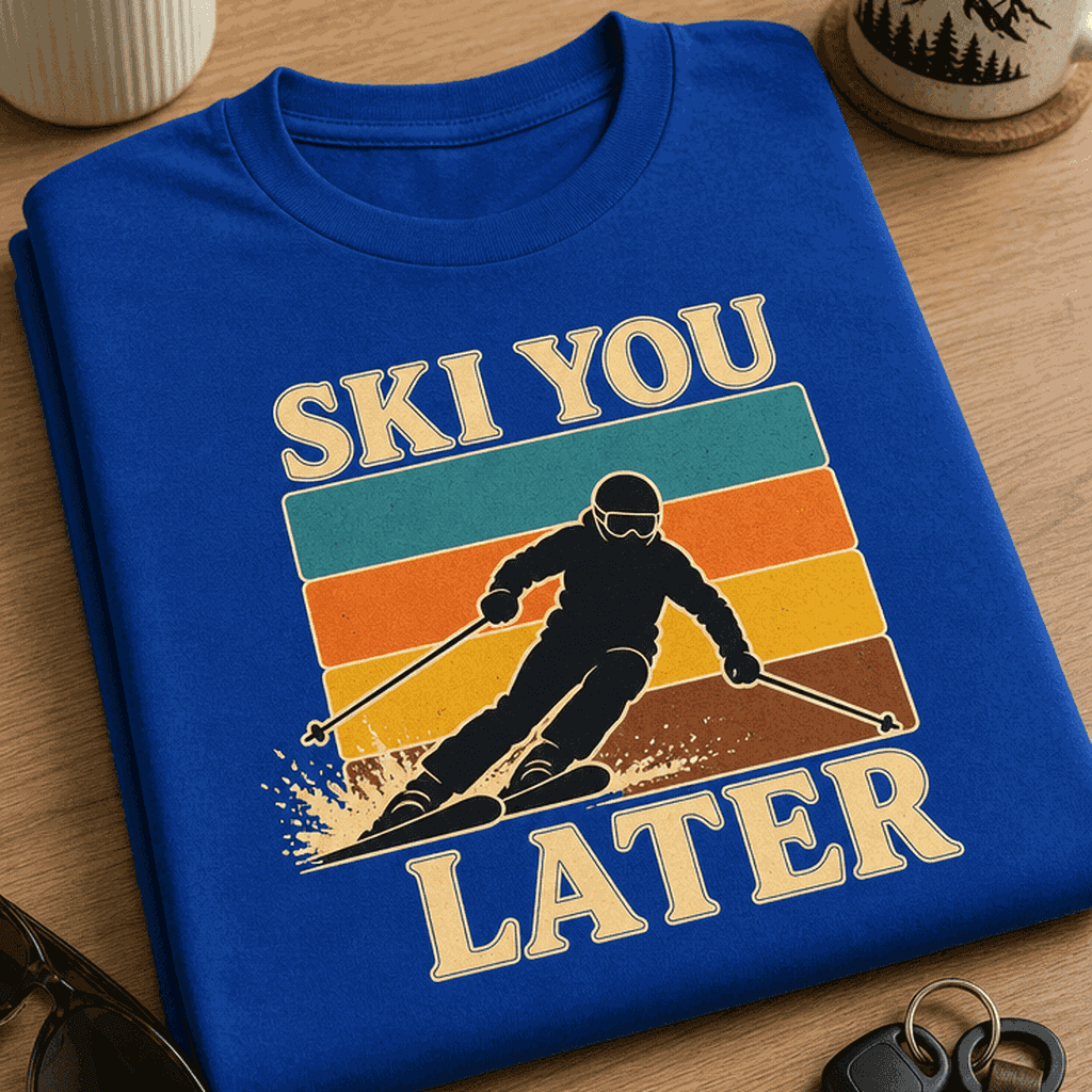 Majica za smučarje - SKI YOU LATER