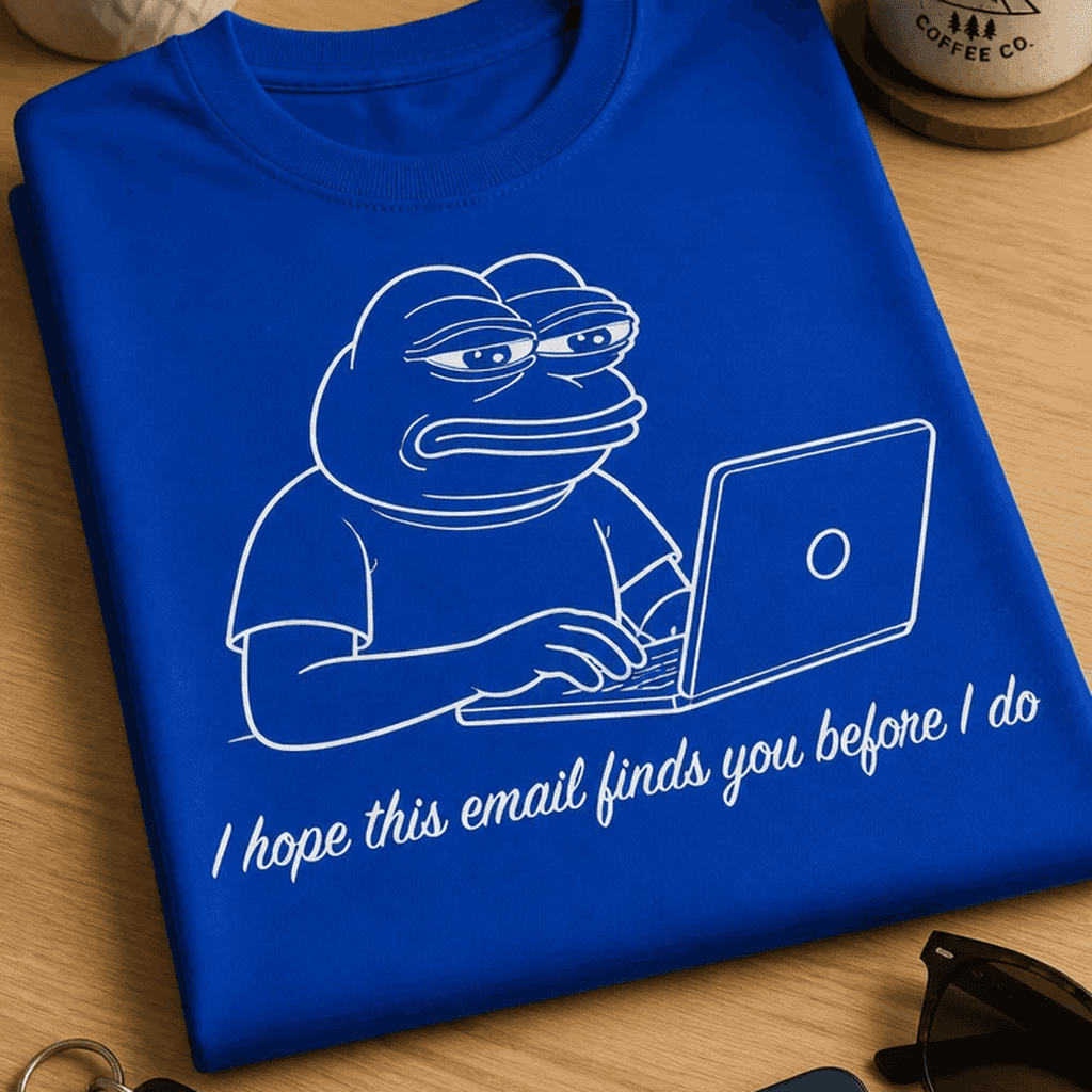 Majica za sodelavce - Upam, da te mail najde prej kot jaz