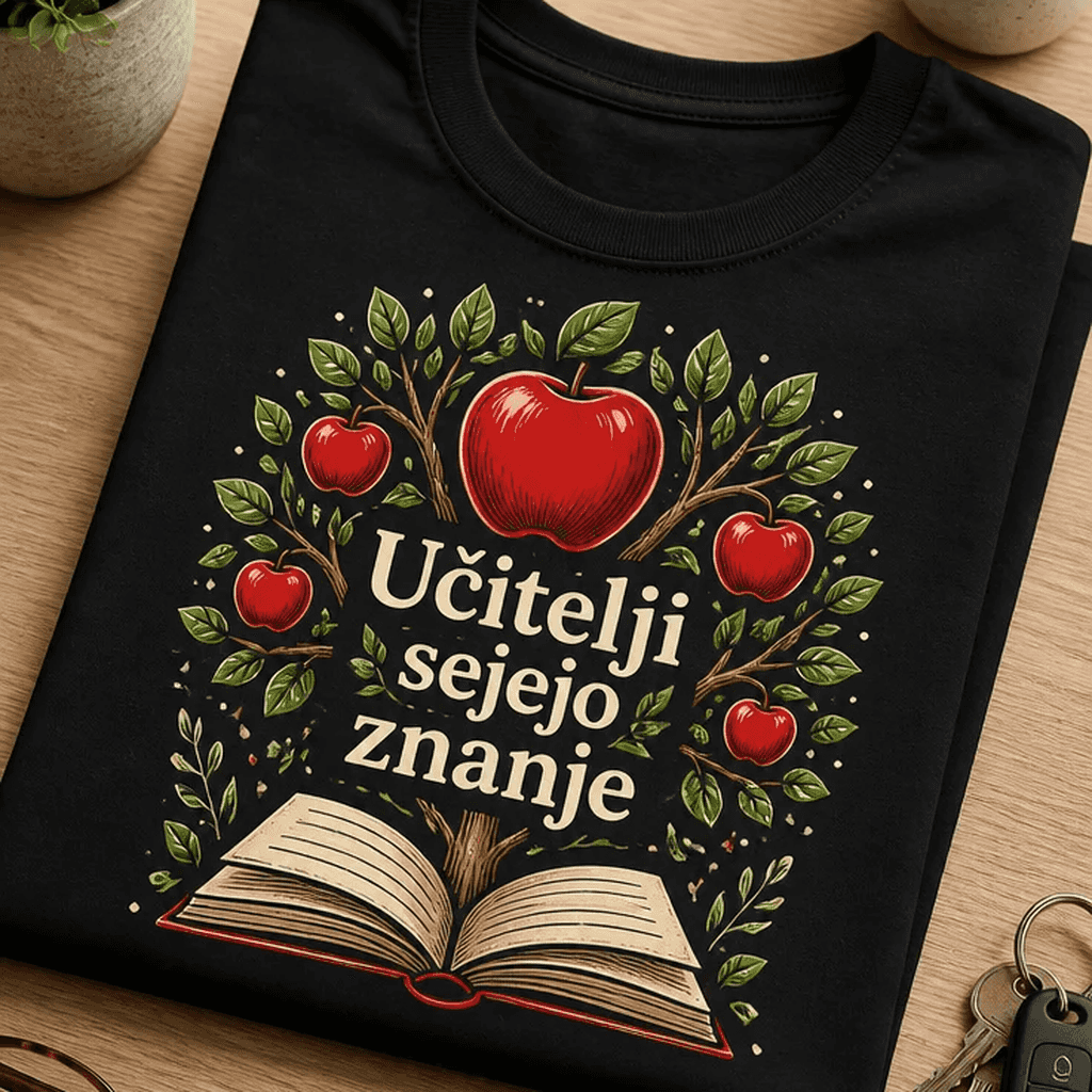 Majica za učitelje – Učitelji sejejo znanje