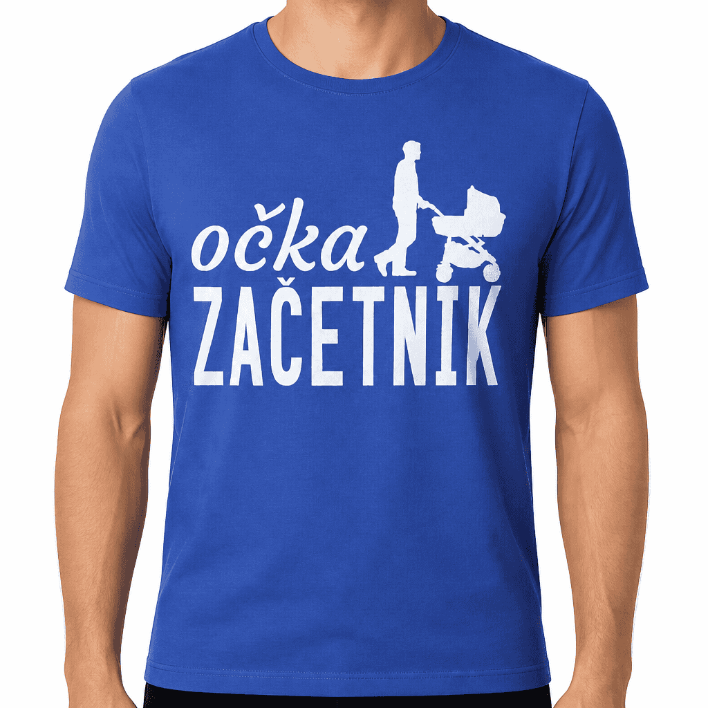 Smešna majica očka začetnik 2