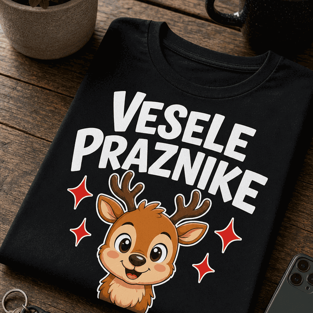 Majica za vse, ki radi širijo praznično voljo