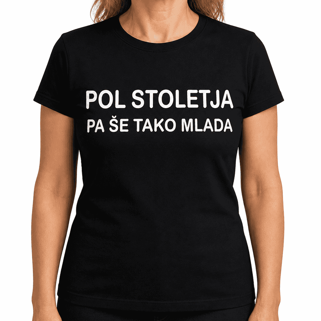 Smešna majica pol stoletja pa še tako mlada