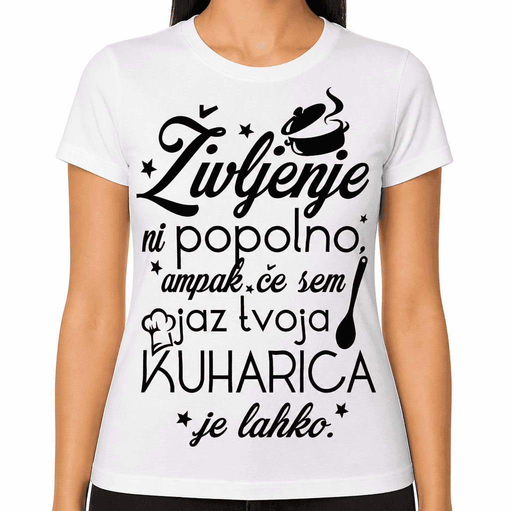 Smešna majica Popolna kuharica
