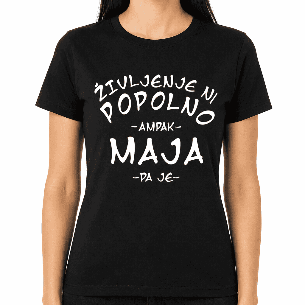 Smešna majica popolno življenje