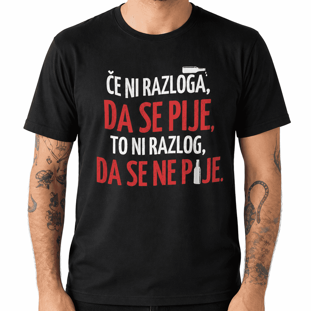 Smešna majica razlog da se pije