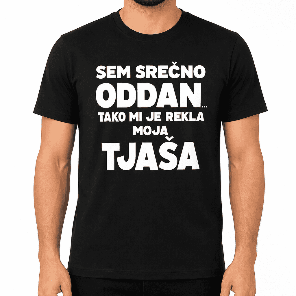 Smešna majica srečno oddan