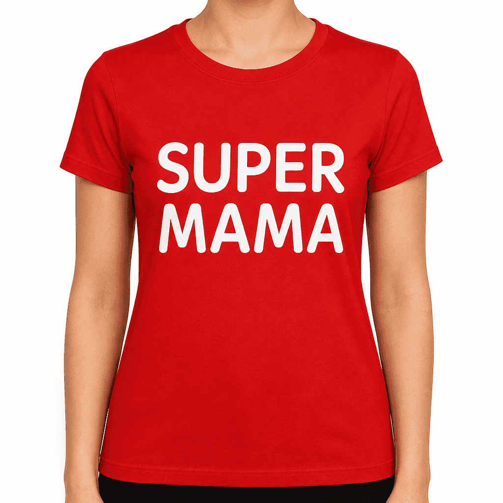 Smešna majica SUPER MAMA