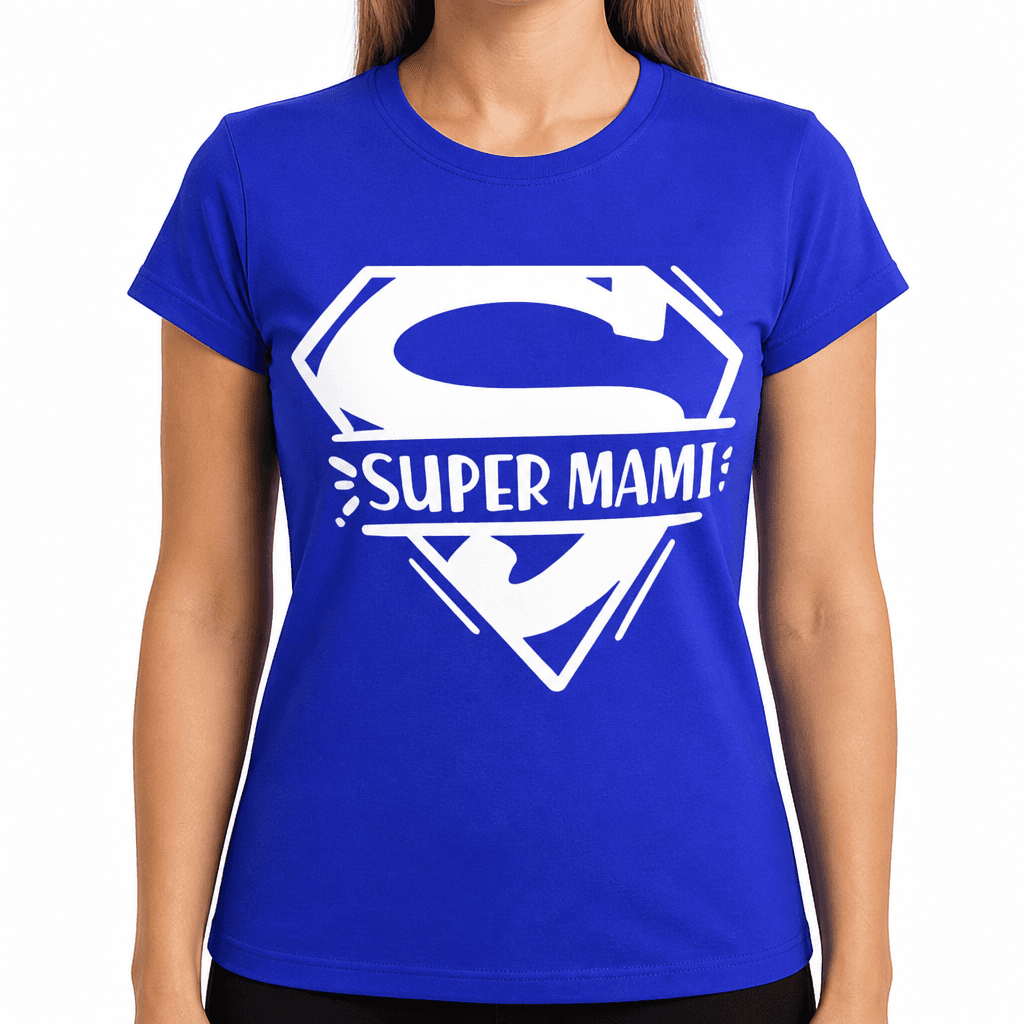 Smešna majica super mami 2