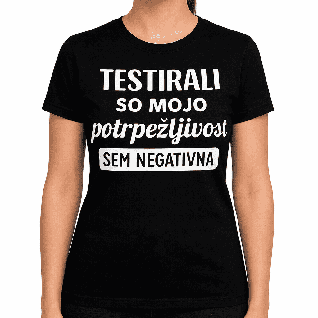 Smešna majica test potrpežljivosti