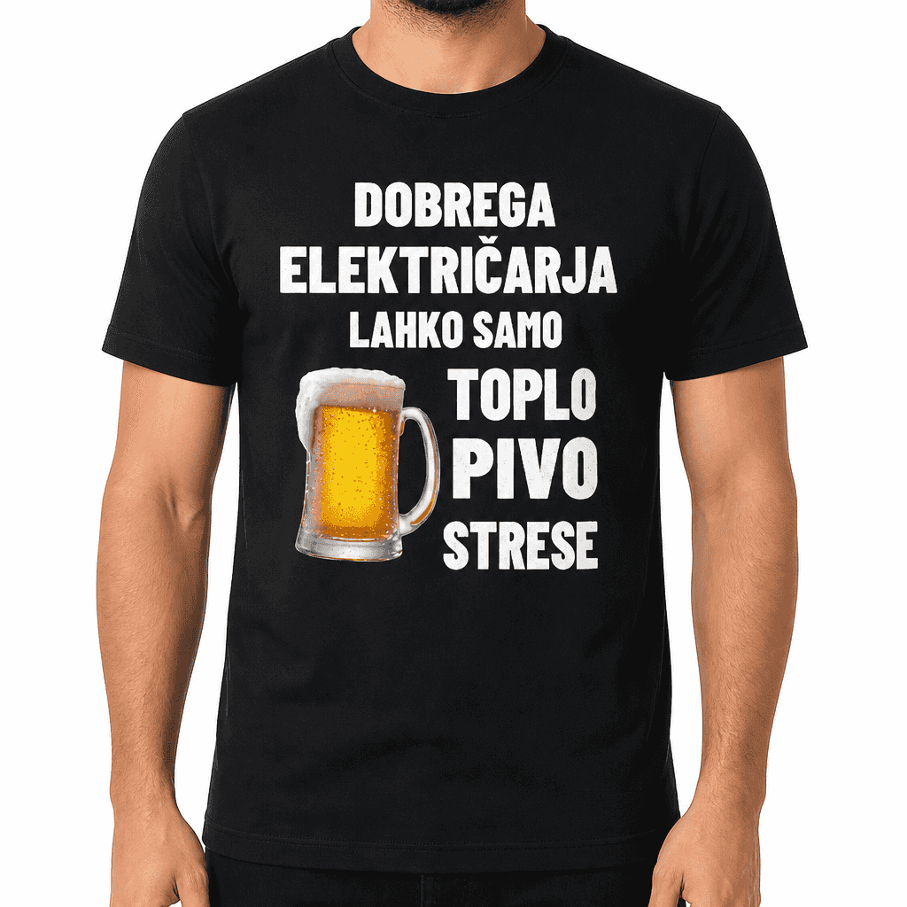 Smešna majica toplo pivo
