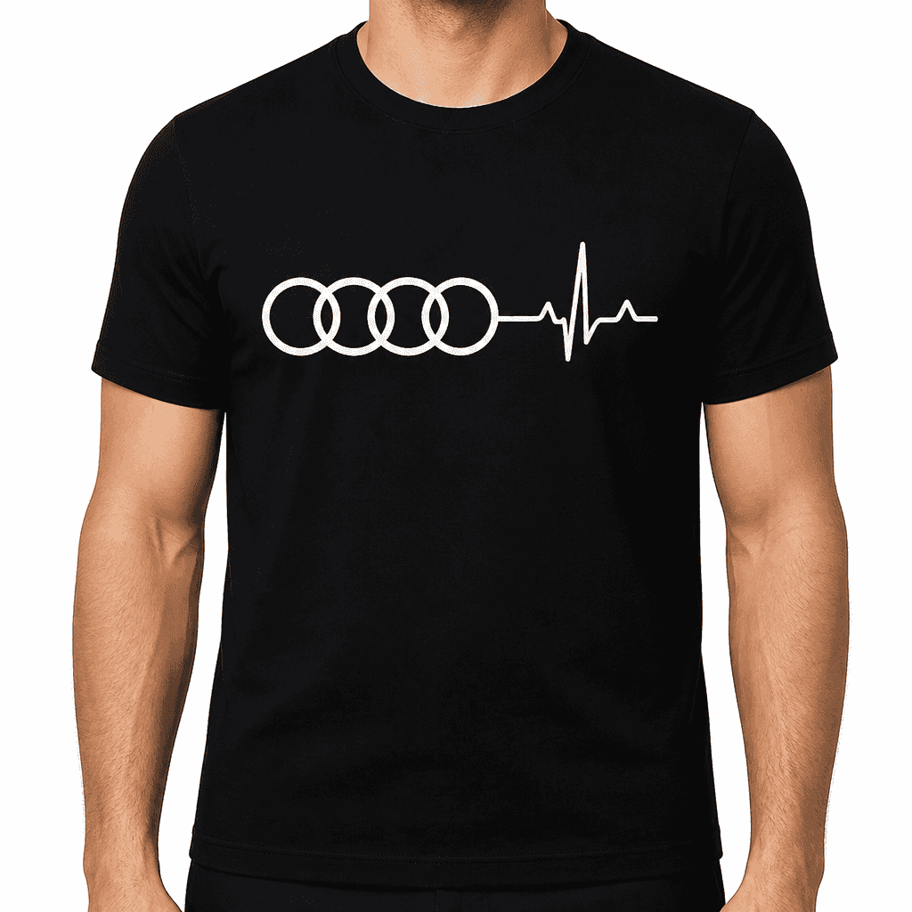 Smešna majica utrip i love audi