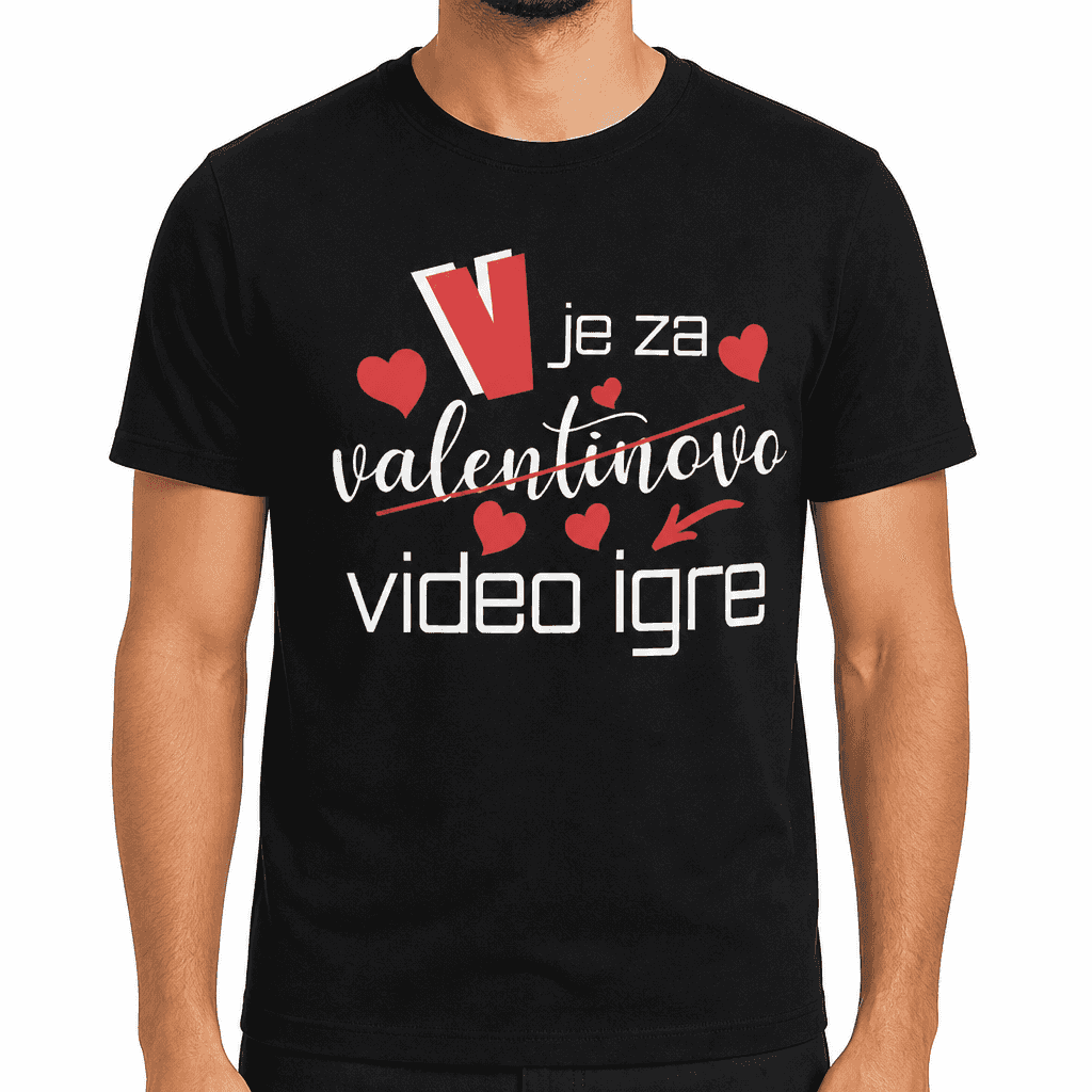 Smešna majica video igre