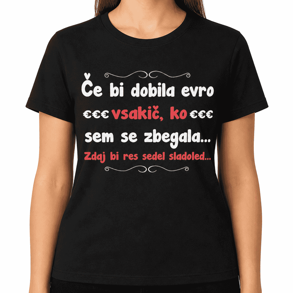 Smešna majica zbegana