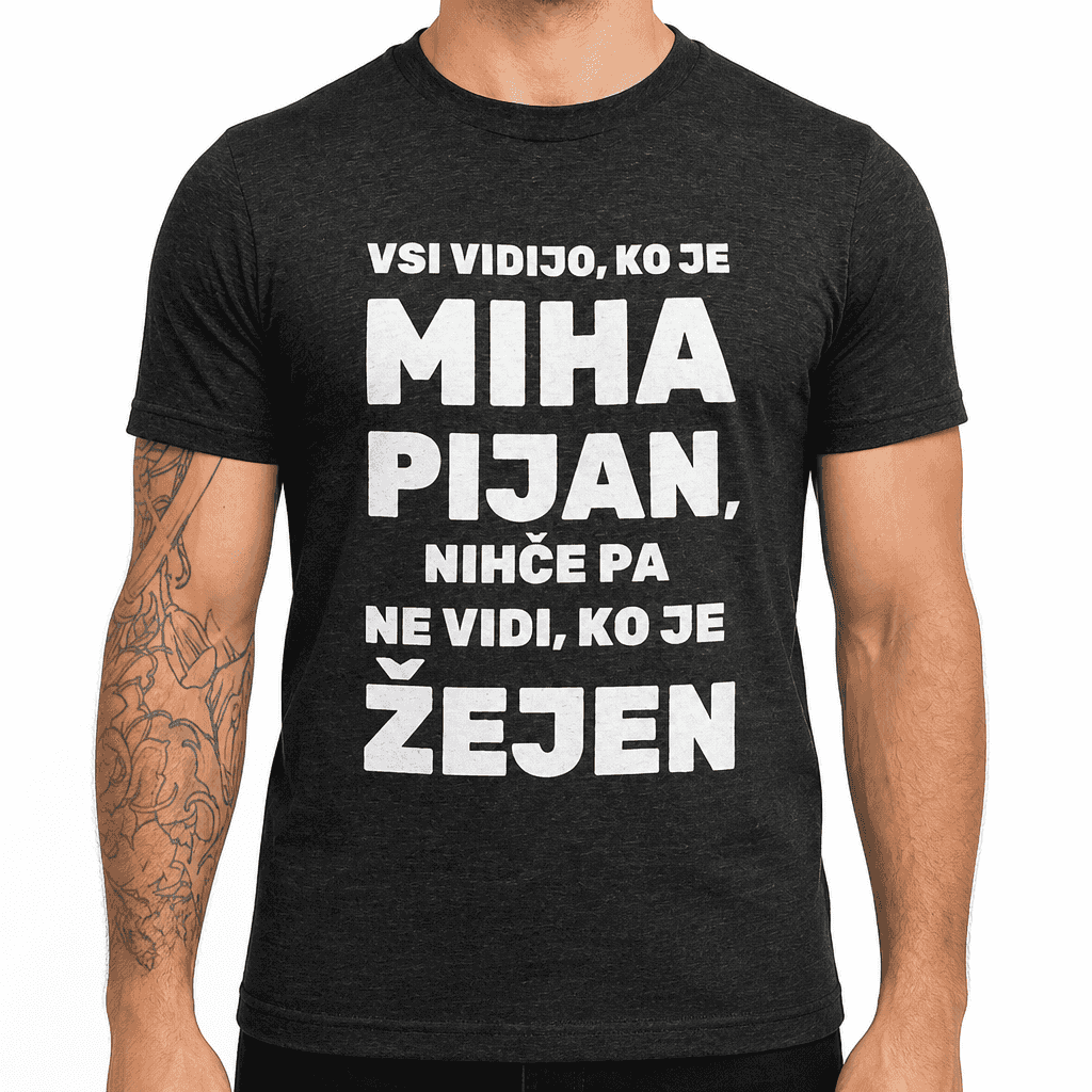 Smešna majica Žejen