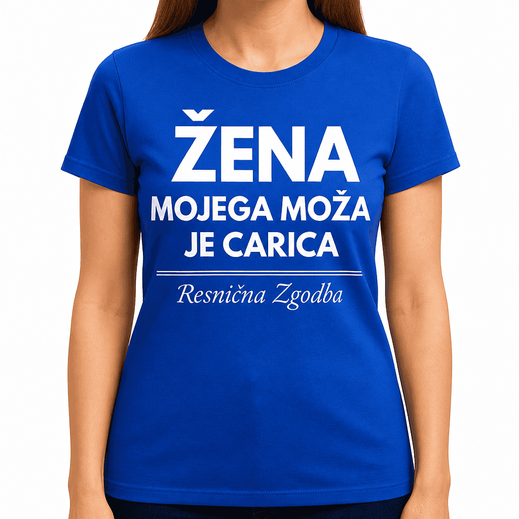 Smešna majica žena mojega moža je carica